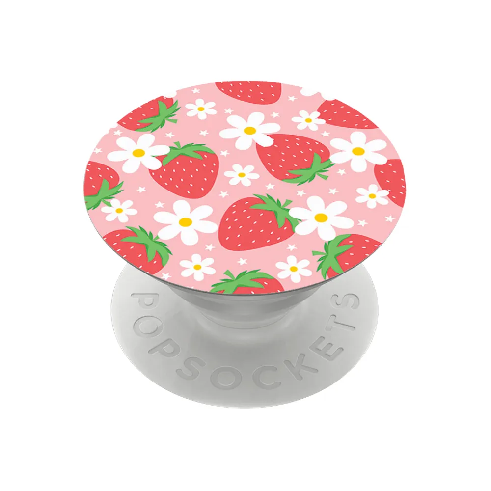 PopSocket Grip - Berry Cute Strawberry Pop Socket Modern Accessory