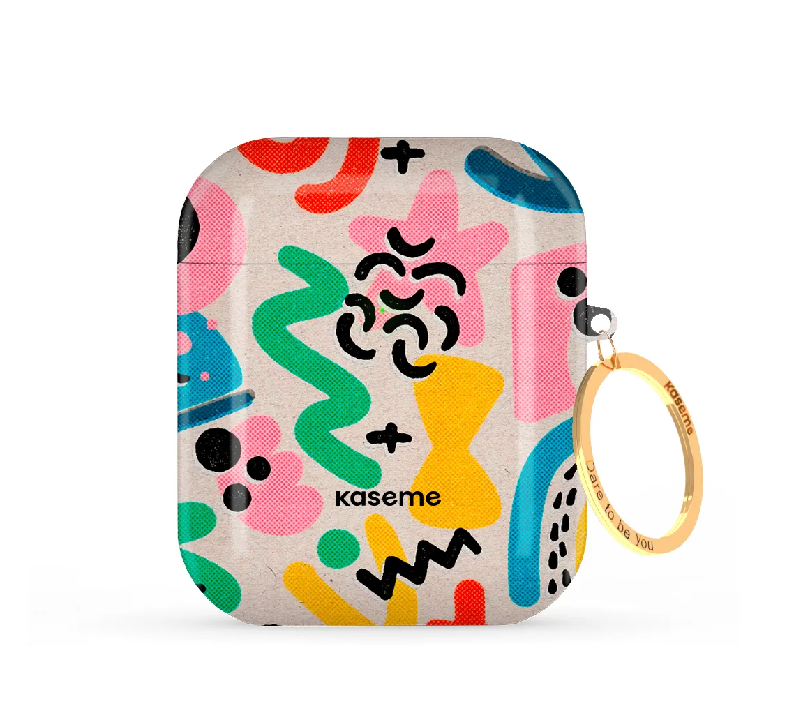 Shape AirPods Case soft gel airpods protector stylish modern design