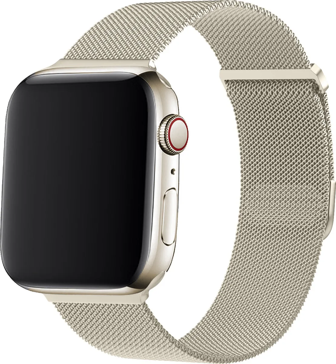 Apple Watch Milanese Loop Strap (Starlight) Daily Strength Design Daily Fashion Accessory