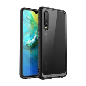 Luxury Texture Design Huawei P30 Unicorn Beetle Style Slim Clear Case-Black