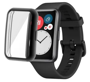 Huawei Watch Fit TPU Case (Black) Removable Case Reinforced Frame