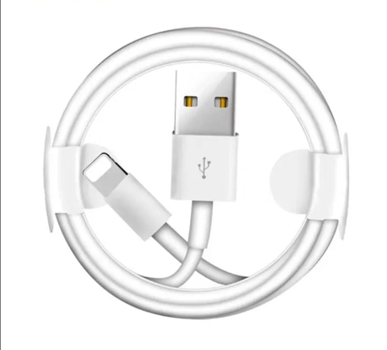1M / 2M Original USB Lightning Cable Charger For Apple iPhone Tight Fit Raised Bezels