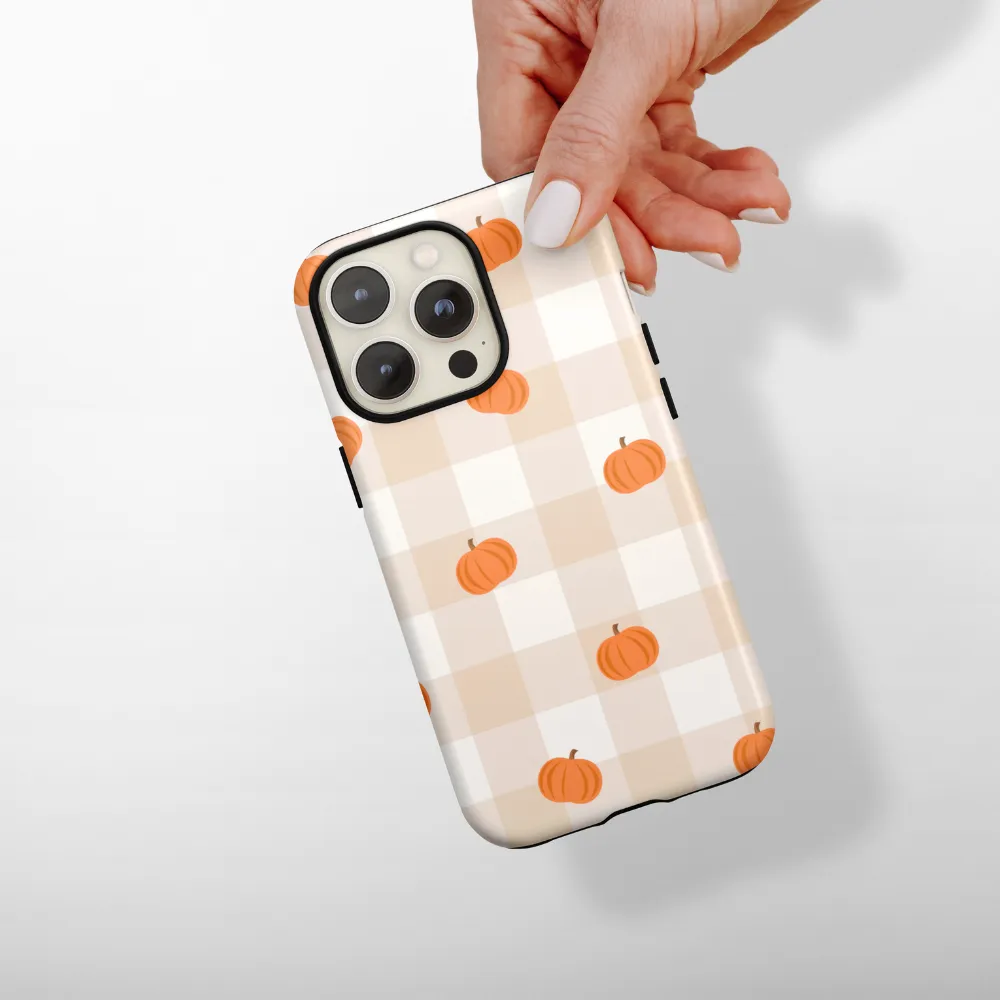 Eco Friendly Tough Phone Case - Pumpkin Patch