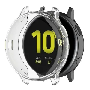 Samsung Galaxy Watch Active 2 44mm Case (Transparent) TPU Shielding Covering Bumper Guard