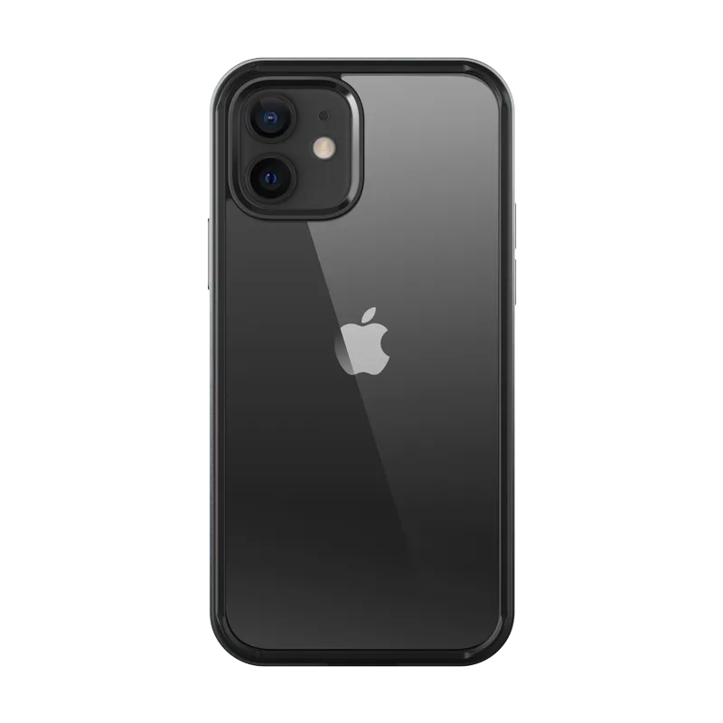 iPhone 11 6.1 inch Unicorn Beetle Edge Clear Bumper Case-Black Wireless charging Premium Style