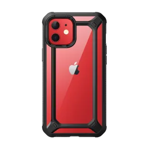 iPhone 12 mini 5.4 inch Unicorn Beetle Exo Clear Case-Black Portable Fit