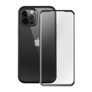 iPhone 13 Pro 6.1 inch Unicorn Beetle Edge with Screen Protector Clear Case-Black Ultra Slim