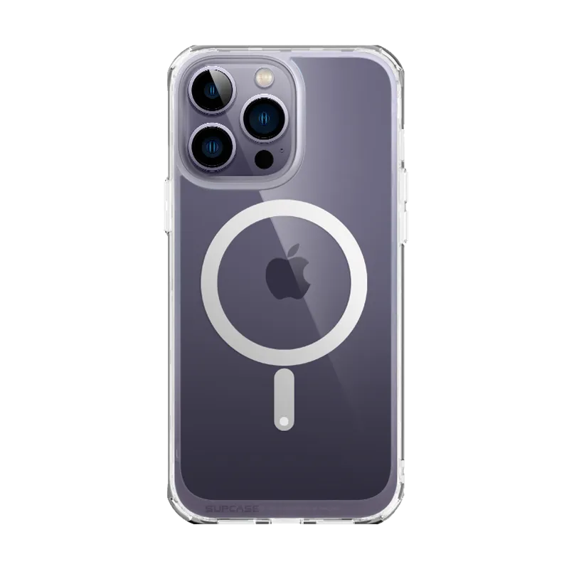 iPhone 14 Pro 6.1 inch Unicorn Beetle MAG Slim Clear MagSafe Case-Clear Soft Pattern Layer Protective Look