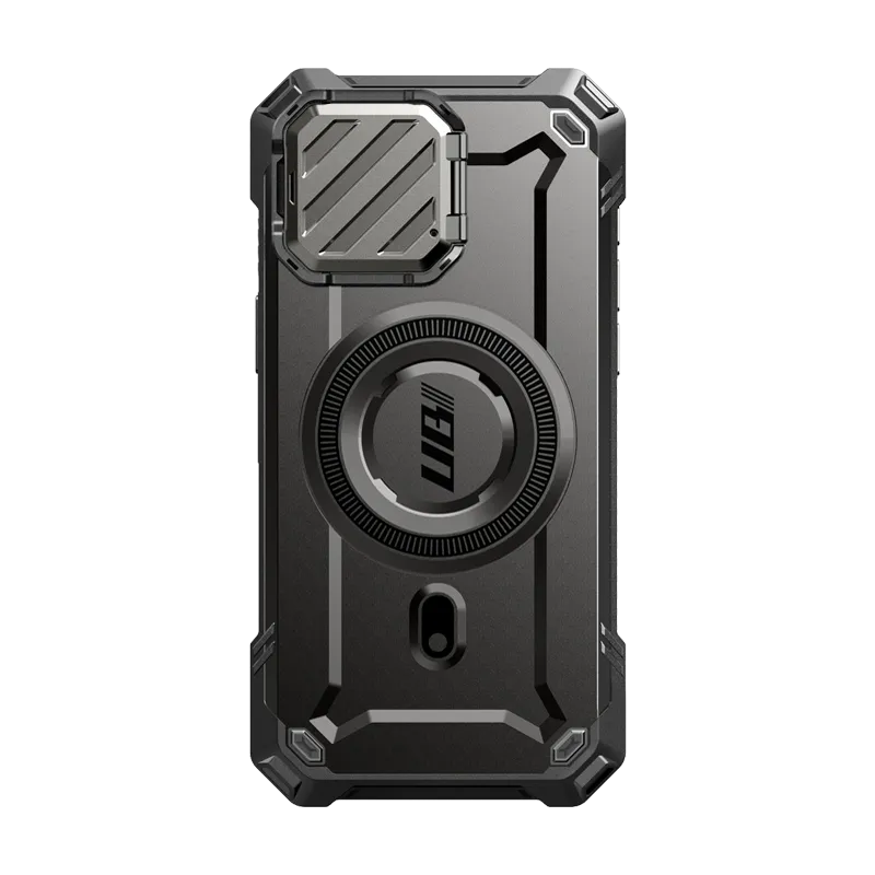 iPhone 15 Pro 6.1 inch Unicorn Beetle MAG XT MagSafe Case-Black Simple Style Premium Feel