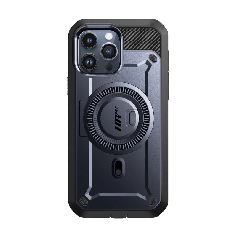 iPhone 15 Pro 6.1 inch Unicorn Beetle PRO MAG Rugged MagSafe Case-Dark Blue Strong material