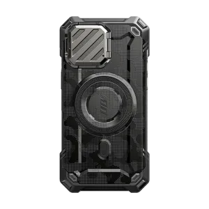 Minimal Grip iPhone 15 Pro Max 6.7 inch Unicorn Beetle MAG XT MagSafe Case- Black Camo
