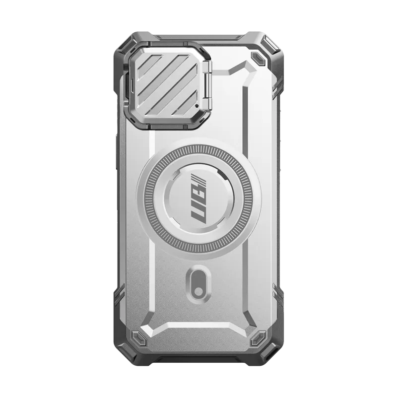 Matte Touch iPhone 15 Pro Max 6.7 inch Unicorn Beetle MAG XT MagSafe Case-White