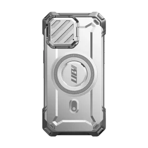 Matte Touch iPhone 15 Pro Max 6.7 inch Unicorn Beetle MAG XT MagSafe Case-White