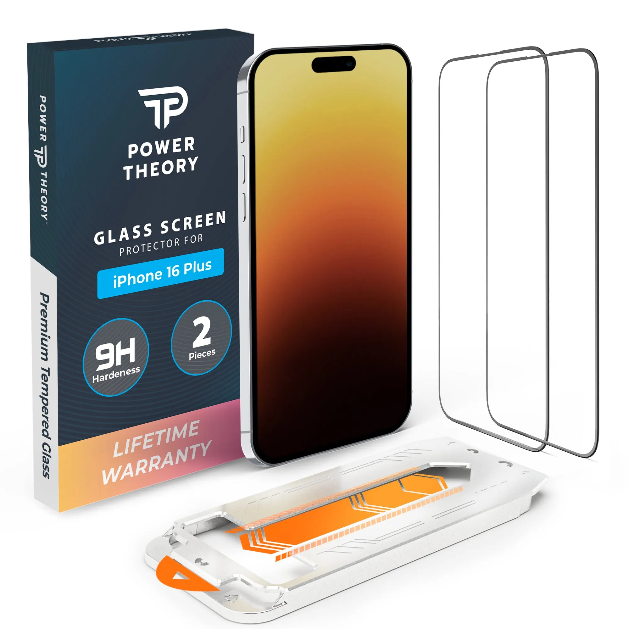 Screen Saver Film iPhone 16 Plus Screen Protector Shatterproof Tempered Glass