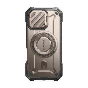 Premium Pattern Design iPhone 16 Pro 6.3 inch Unicorn Beetle MAG XT MagSafe Case-Rose Gold