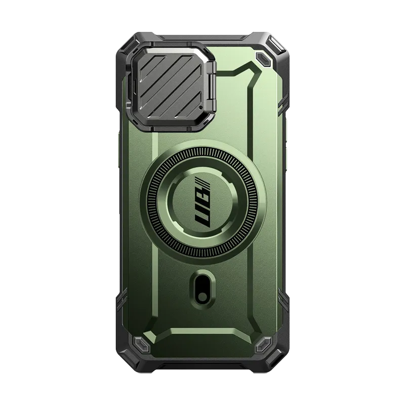 iPhone 16e  Unicorn Beetle MAG XT MagSafe Case-Dark Green Modern Grip Stylish Layer