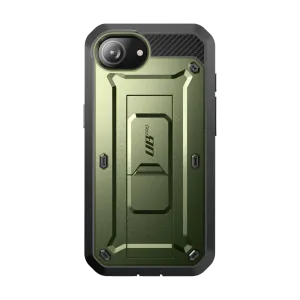 iPhone 16e  Unicorn Beetle Pro Rugged Case-Dark Green Polished Detail