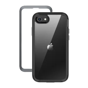 Rugged Edge Refined Craftsmanship iPhone 7/ 8 Unicorn Beetle EDGE with Screen Protector Clear Case-Black