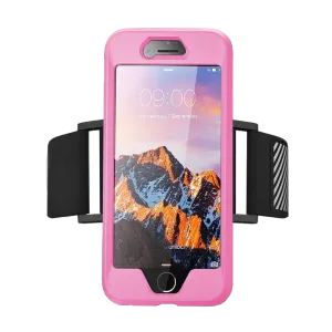 Matte Surface iPhone 8 Athletic Armband-Pink