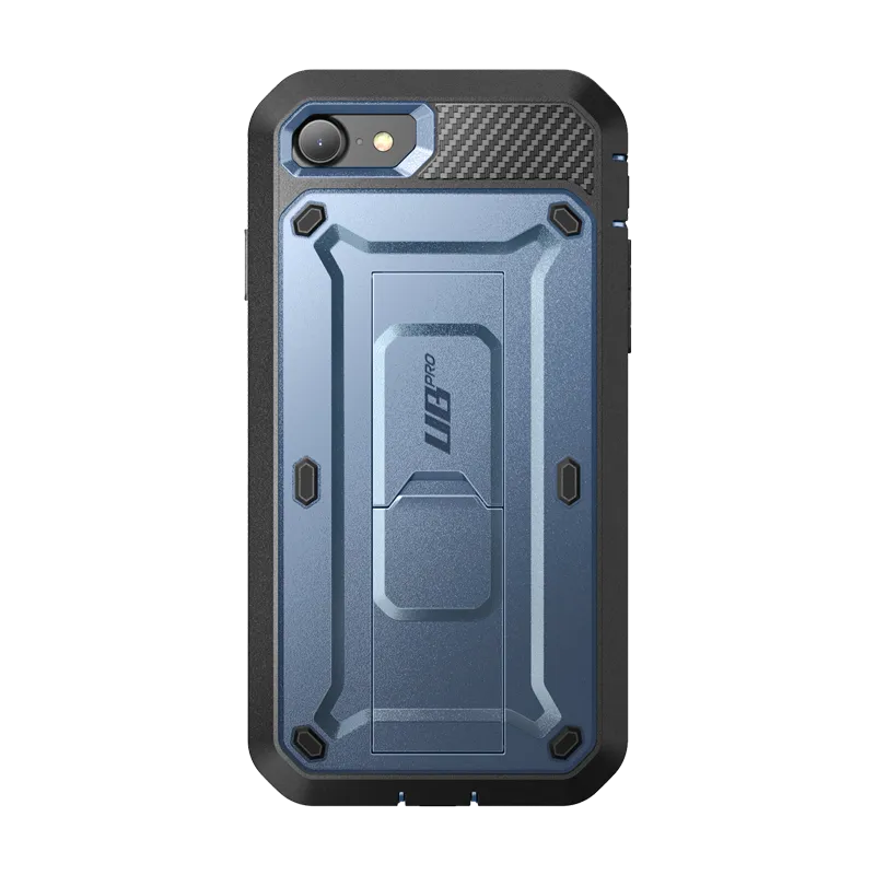 Daily Carry iPhone SE Unicorn Beetle Pro Full-Body Case with Kickstand-Blue