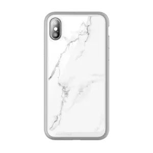 Soft Touching anti dust iPhone XS Max Unicorn Beetle Style Slim Clear Case-Marble
