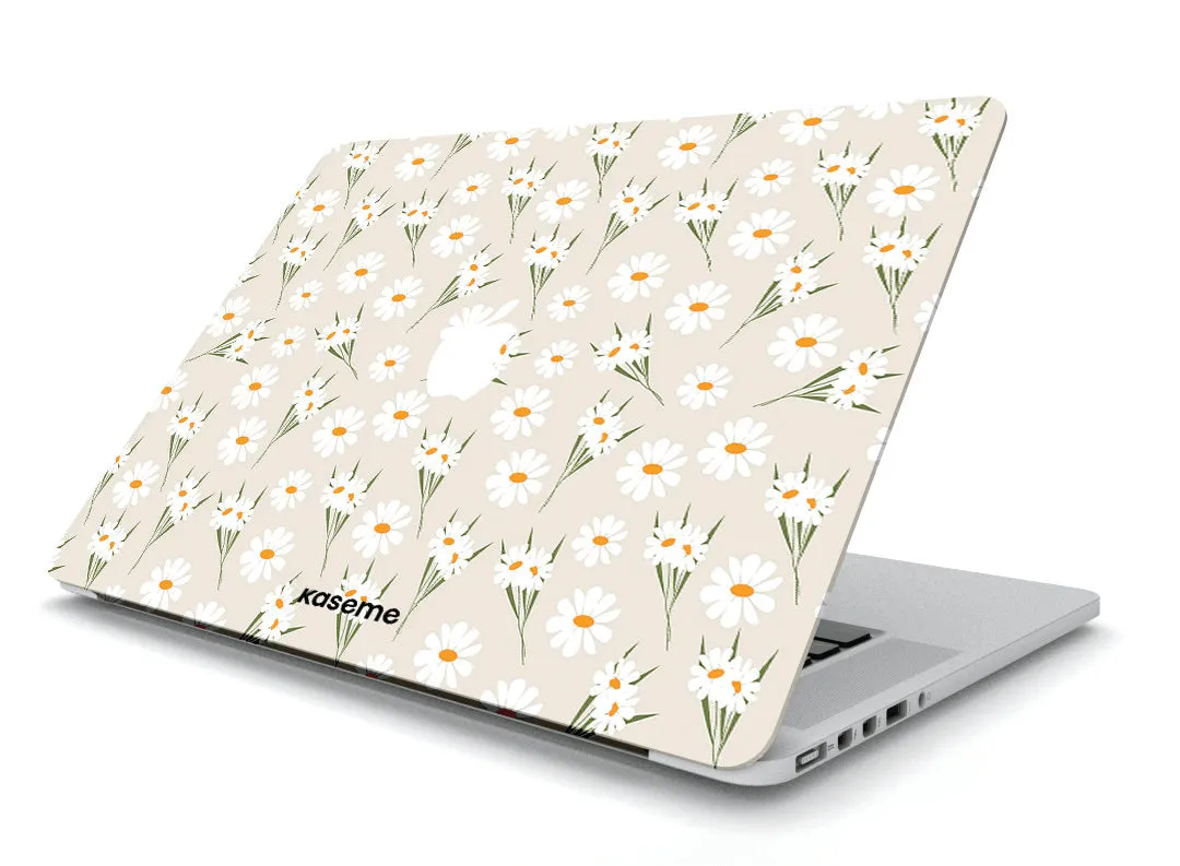 Jane beige MacBook Skin fold stand pad holder
