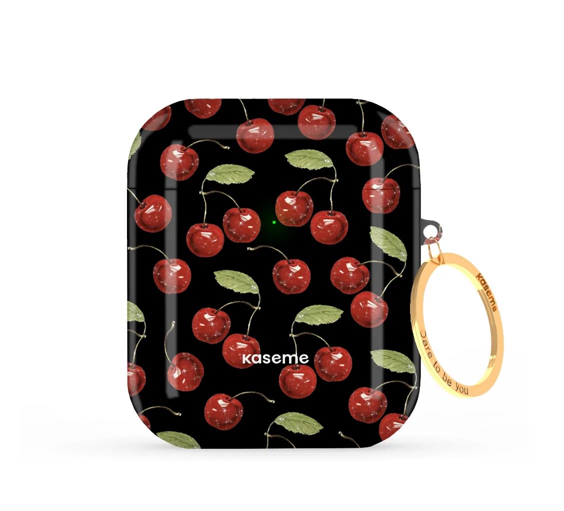 Compact Keychain Bag wireless pocket carry shell Juicy AirPods Case