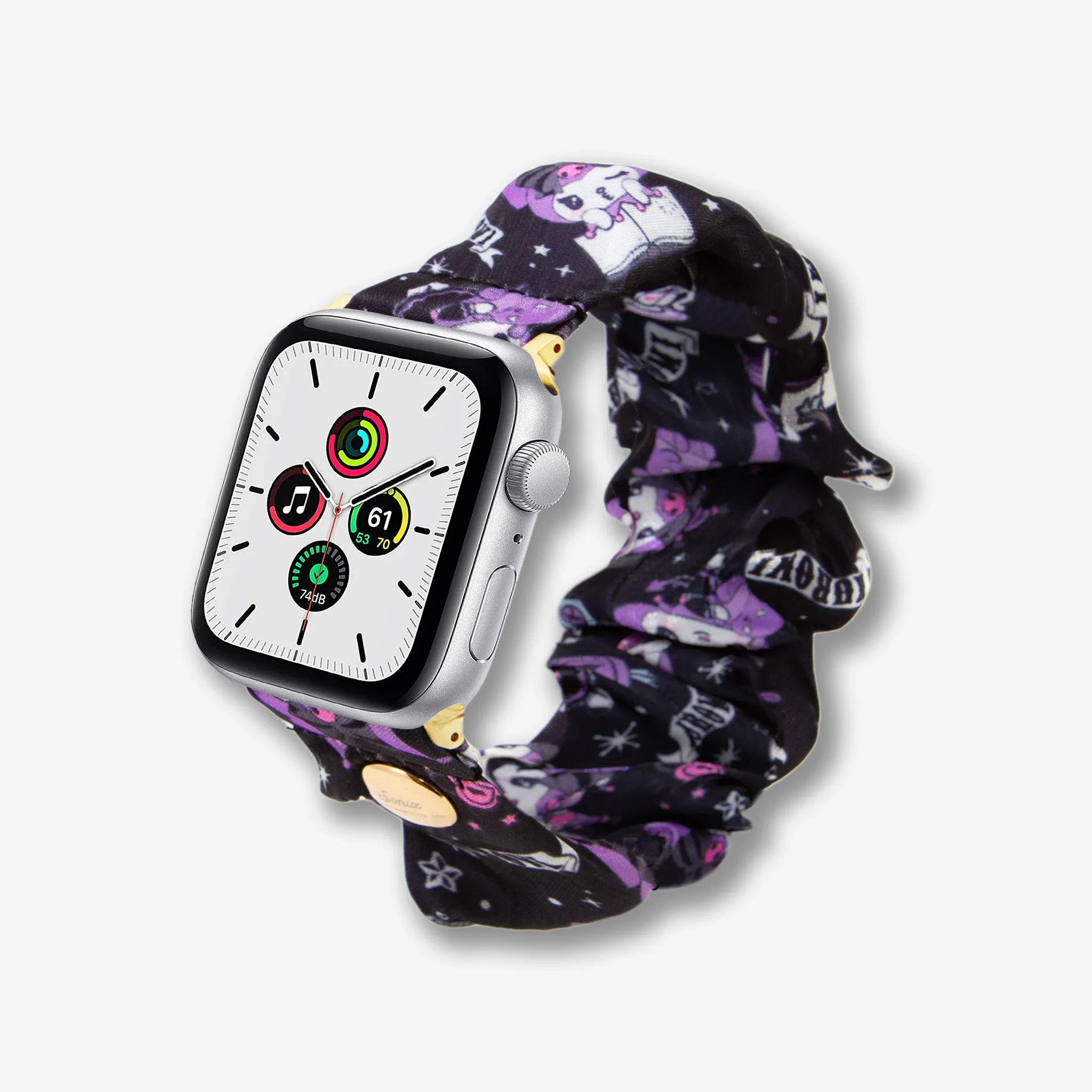Durable Lifestyle Look Premium Sporty Finish Kuromi? Scrunchie Apple Watch? Band