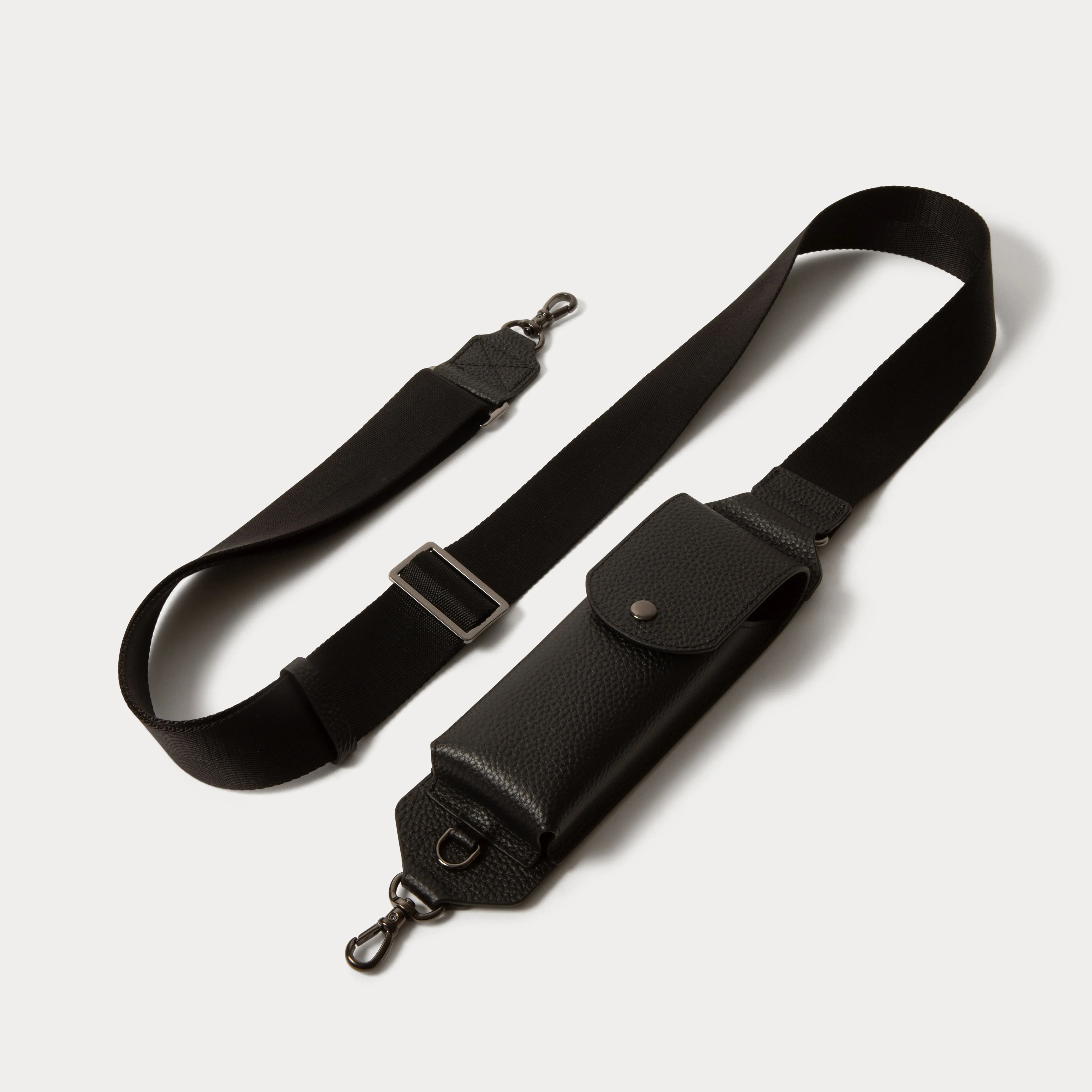 Lana Sunglass Strap Only - Black/Pewter foldable