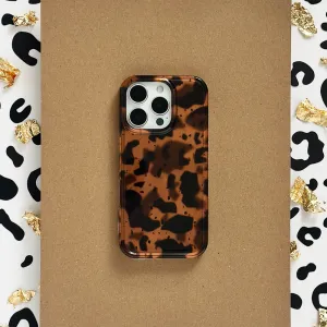 Urban Style Practical Look Leopard Tort Phone Case