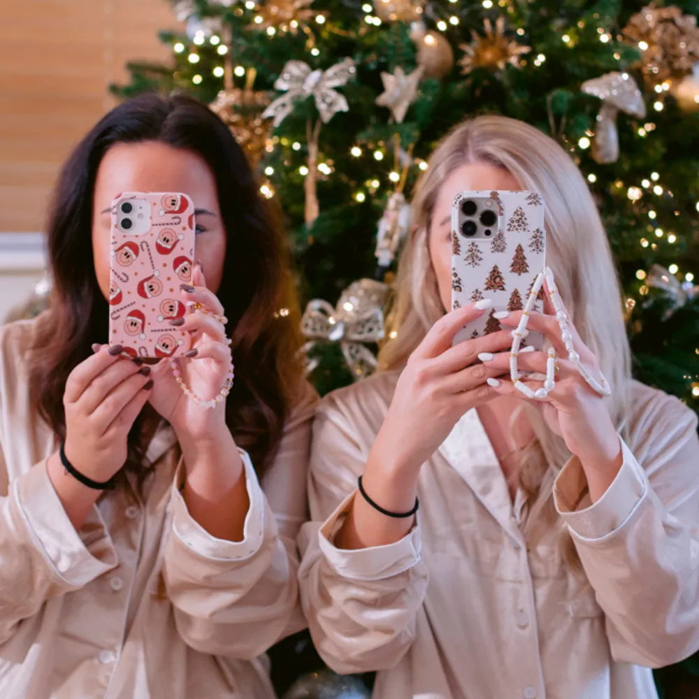 Elegant Surface Texture Gloss Touch Leopard Trees Phone Case