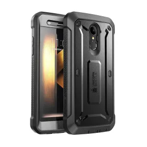 LG K30 Unicorn Beetle Pro Rugged Holster Case-Black Flexible frame