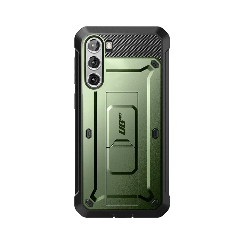 Pocket Size Galaxy S23 Unicorn Beetle PRO Rugged Case-Dark Green