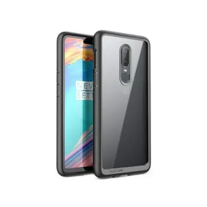 Sleek Edge Design Refined Form OnePlus 6 Unicorn Beetle Style Slim Clear Case-Black