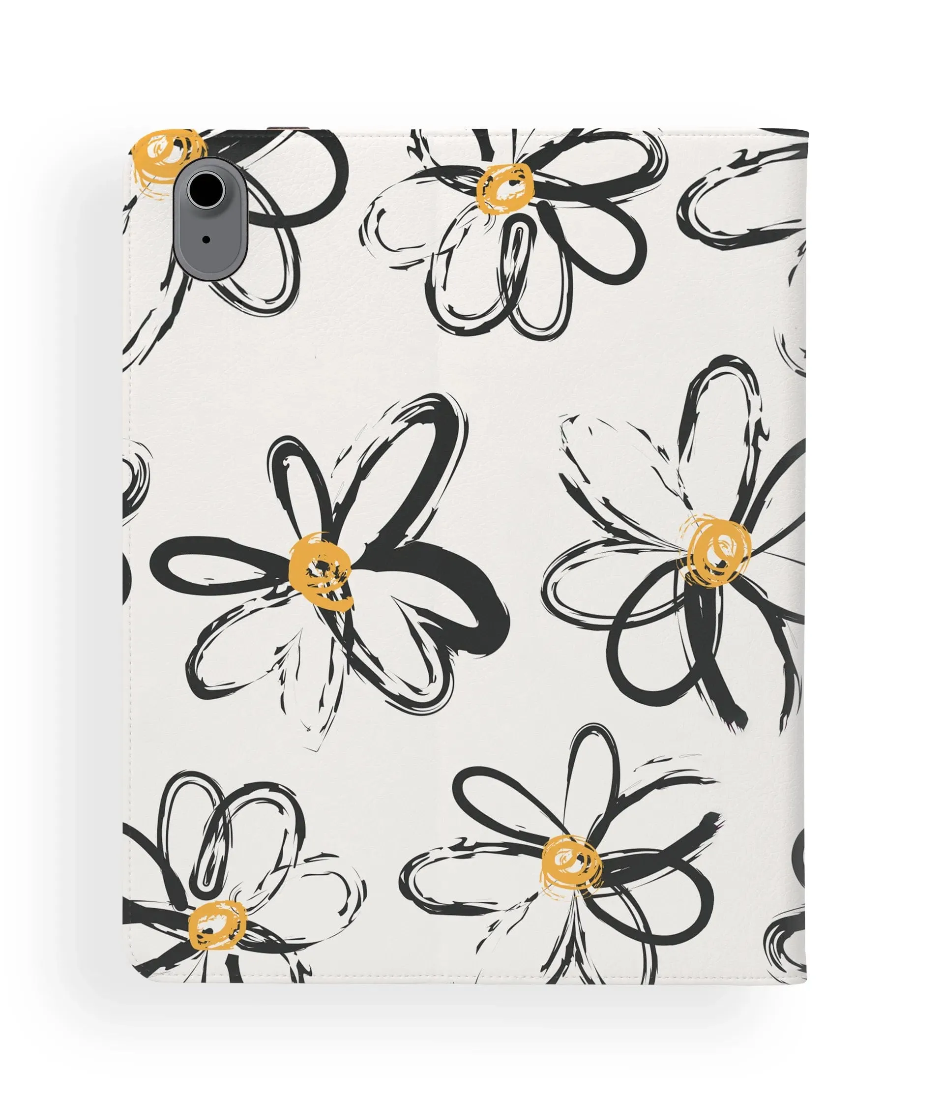Convenient carry thin yet sturdy cover Give me flowers iPad Folio