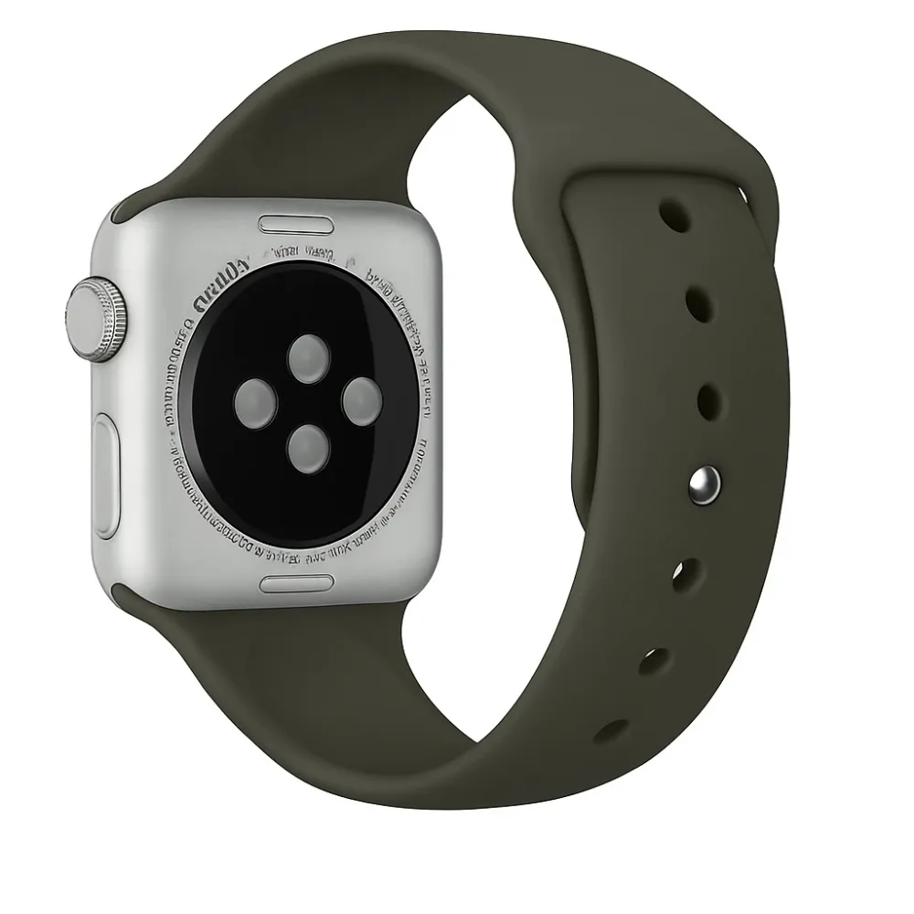 Apple Watch Silicone Strap (Army Green) Stylish Aesthetic