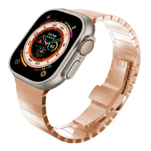 Luxury Durable Design Link Bracelet Watch Strap Compatible with Apple Watch Ultra & Series