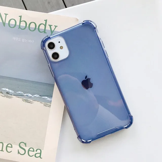 Low Cost Clear Silicone Phone Case For iPhone Polished Look