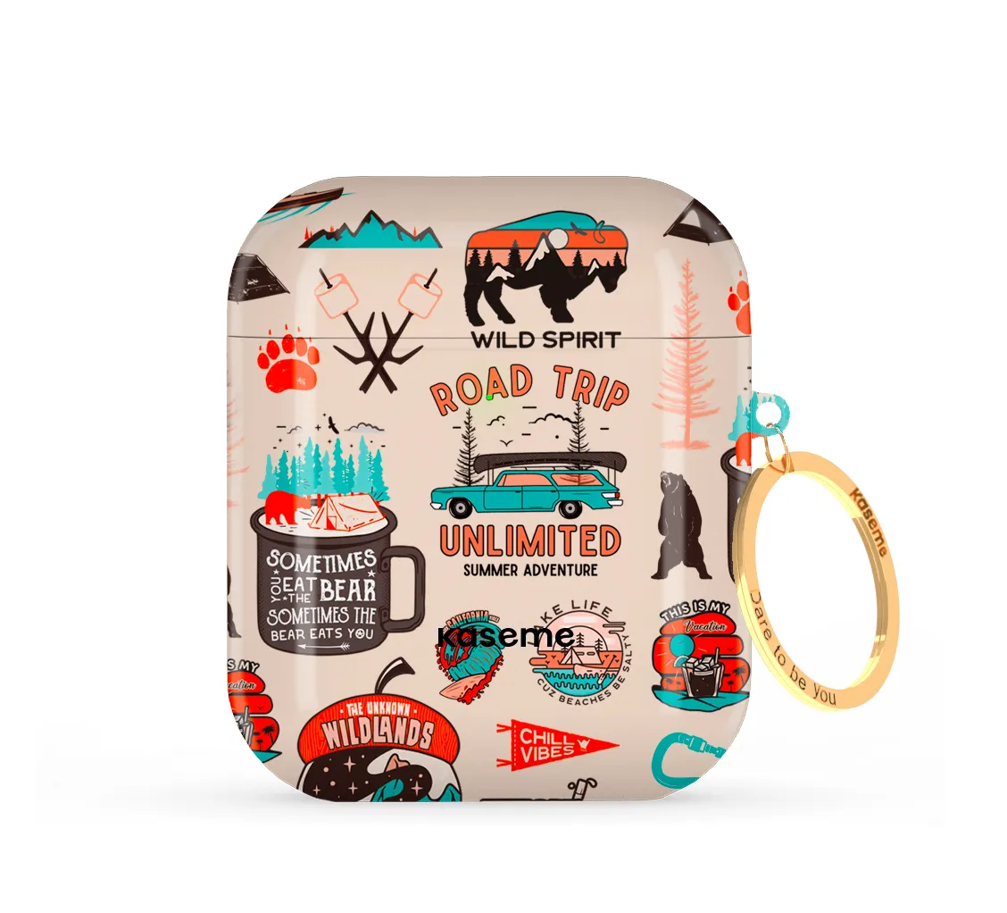 Wildlands AirPods Case waterproof anti dust case sleek commuter gradient airpods cover