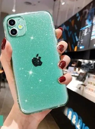 Luxury Sparkly Coloured Phone Case For iPhone Modern Grip