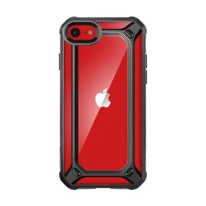 Protective Fit Minimal Edge iPhone 7 / 8 Unicorn Beetle Exo Clear Case-Black