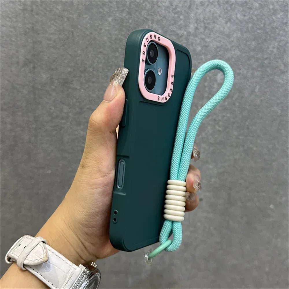 Luxury Wrist Strap / Bracelet Phone Case For iPhone Pocket Size