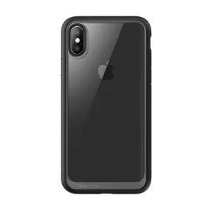 iPhone X / XS Unicorn Beetle Style Slim Clear Case-Black Flexible Fit