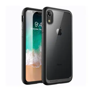 iPhone XR Unicorn Beetle Style Slim Clear Case-Black Work Essentials