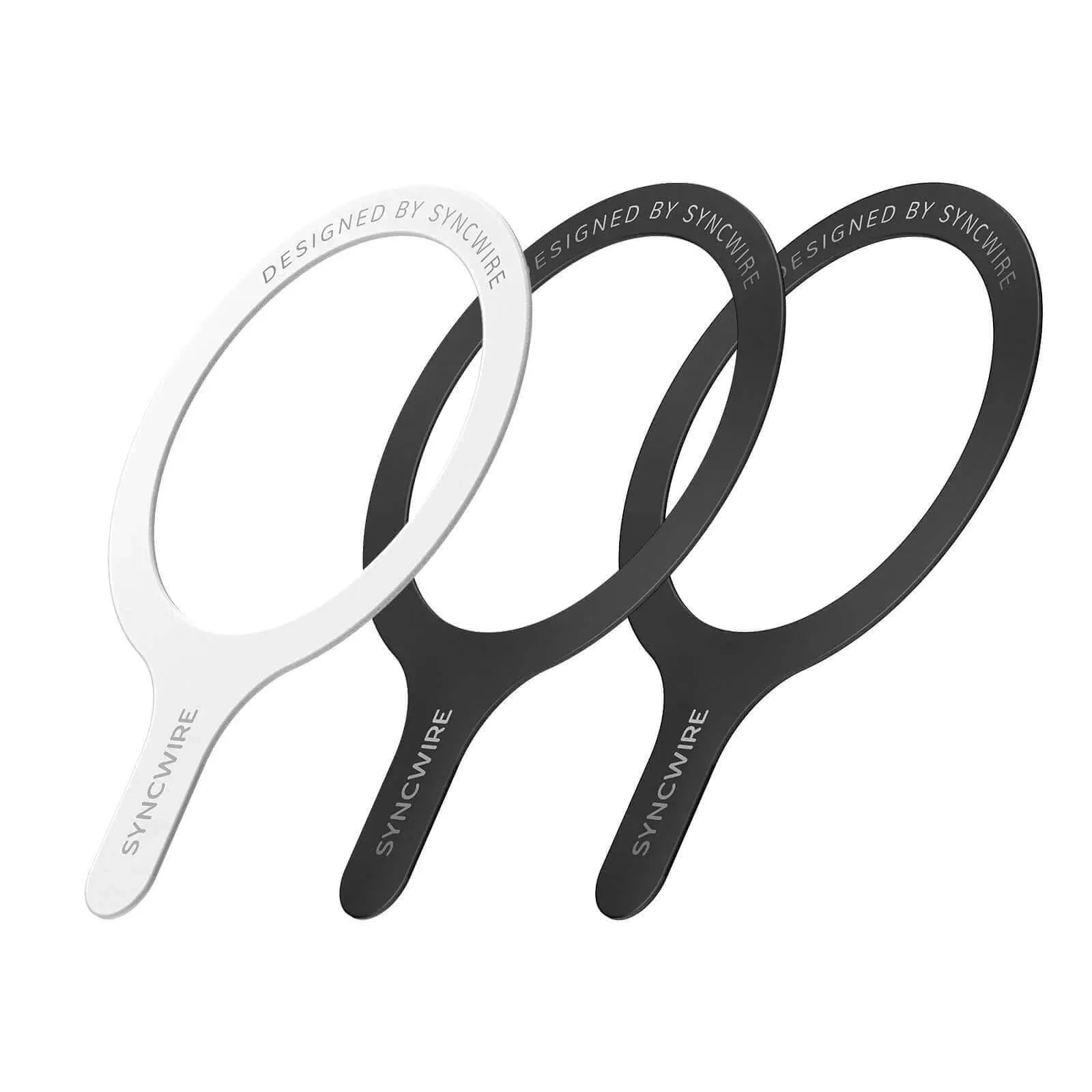 Magnetic Metal Ring(3 Pack) to Attach Your Phone Ergonomic Mobile Ring