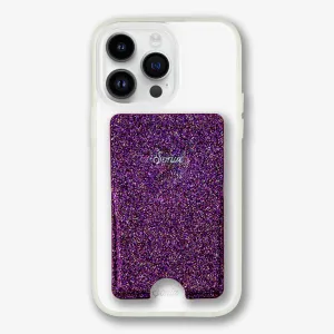Magnetic Wallet - Purple Travel Snap