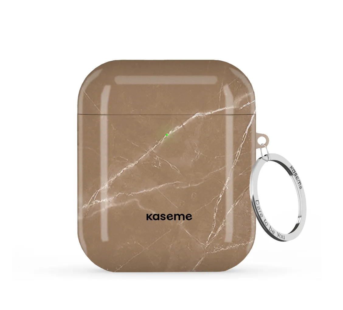 Cappuccino AirPods Case durable commuter pastel airpods cover