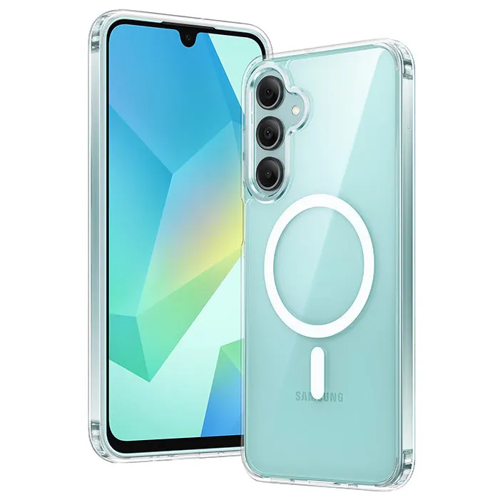 FNTCASE for Samsung Galaxy A16 5G 6.7 inch Case: Magnetic Charging Anti Yellowing Shockproof Magsafe Support Phone Case Protective Layering