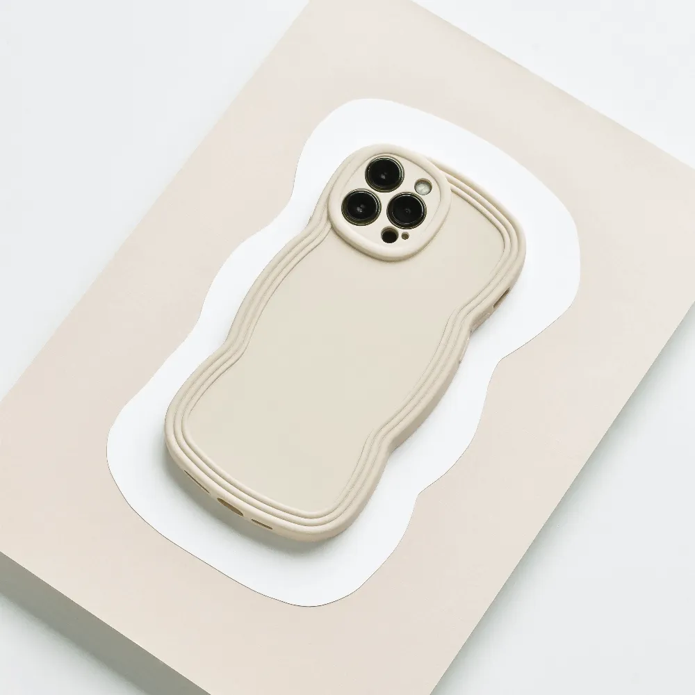 Smooth Lining NAKD Curvy Phone Case - Vanilla