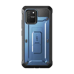 Lightweight Feel Light Structure Galaxy S10 Lite Unicorn Beetle Pro Full Body Rugged Holster Case-Metallic Blue